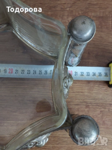 Много рядка стара Френска фруктиера с две вази., 1 400 €, снимка 14 - Други - 52317517