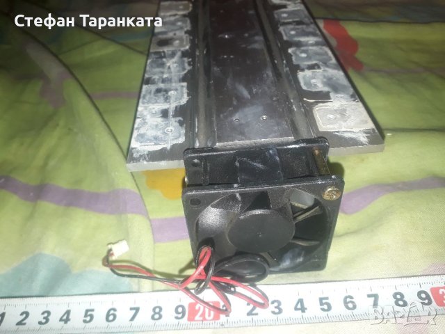 Алуминиев радиатор-охладител за аудио усилватели, снимка 3 - Други - 42899043