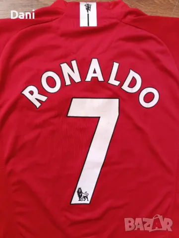 Реплика Nike Manchester United Ronaldo 7 тениска, снимка 3 - Спортни дрехи, екипи - 49244316