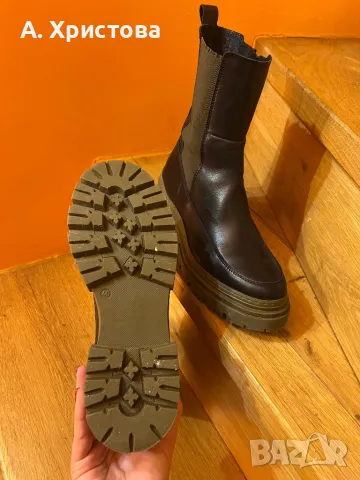 Дамски боти естествена кожа , снимка 2 - Дамски боти - 49061553