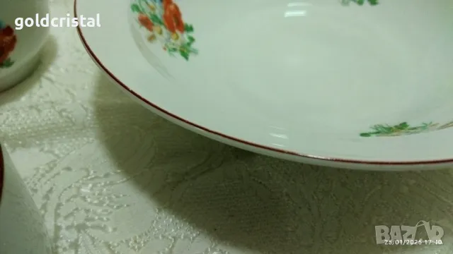 Стар български порцелан купички и купа , снимка 13 - Антикварни и старинни предмети - 48828513