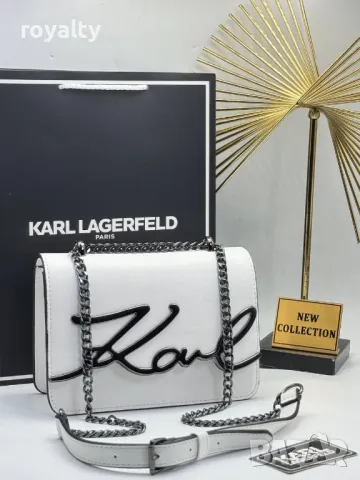 Karl Lagerfeld дамска чанта Различни цветове , снимка 6 - Чанти - 50260066