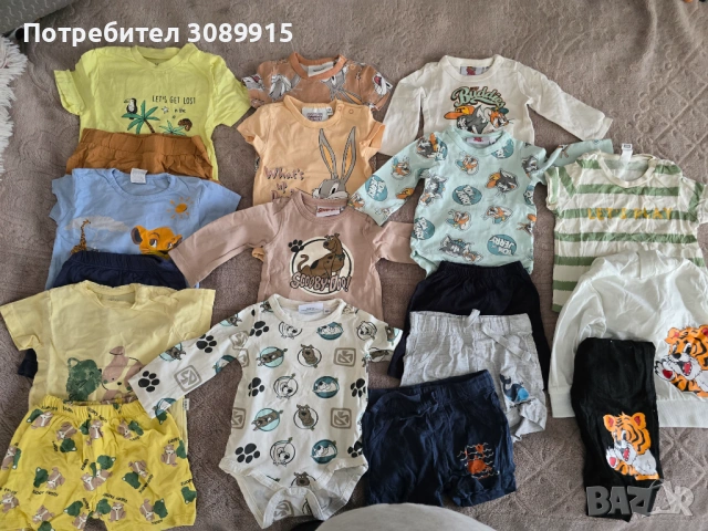 Лот бебешки дрехи размер 68