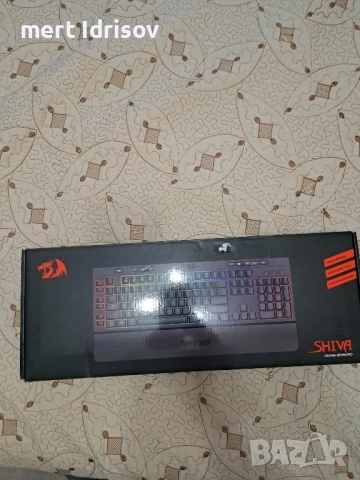 Геймърска клавиатура Redragon K512 RGB