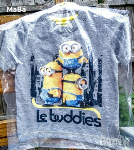 Minions БЕБЕШКИ ТЕНИСКИ /12-24мес./ , снимка 2 - Бебешки блузки - 50782519