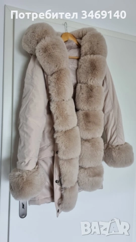 ПРОДАВАМ НОВО ЗИМНО ДАМСКО ЯКЕ С КАЧУЛКА, снимка 5 - Якета - 54344331