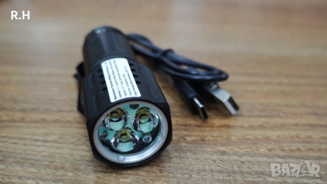 Компактен и силен фенер 6000К USB Type C , снимка 13 - Къмпинг осветление - 52819062