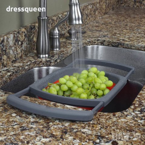 (правоъгълен) Сгъваем правоъгълен гевгир с дръжки, снимка 11 - Други стоки за дома - 44208293