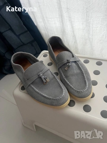 лоро пиано, иумаксайнс, снимка 3 - Дамски елегантни обувки - 54312409