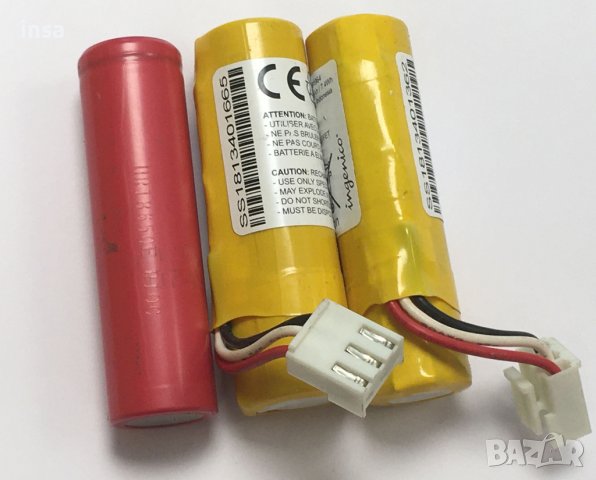 Батерии 18650 Li-ion Samsung и Sanyo/Panasonic 2200/2050mAh, снимка 5 - Друга електроника - 42160235