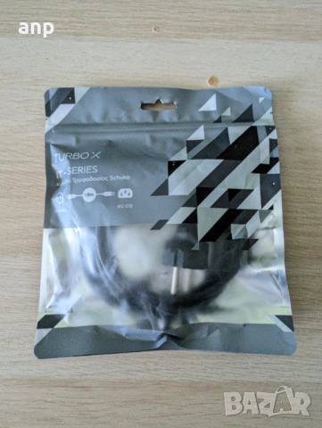 Turbo-X захранващ кабел за компютър 1.8m, снимка 2 - Кабели и адаптери - 53934239