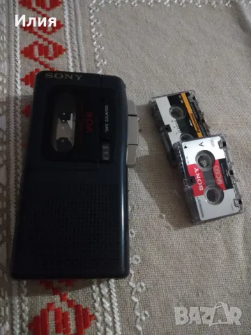 уокман Сони репортерски с 2 касетки подарък 