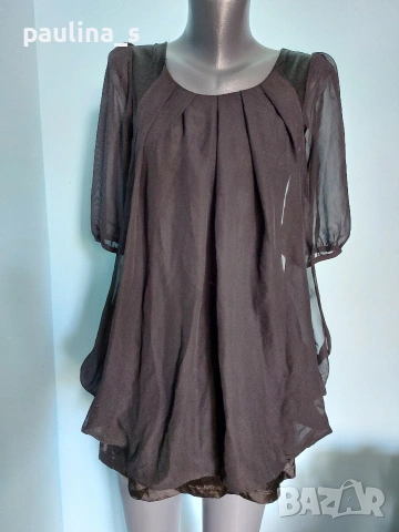 Три различни броя / Черна маркова рокля тип туника YSL, "Amy Vermont", "H&M" , снимка 13 - Рокли - 36894268