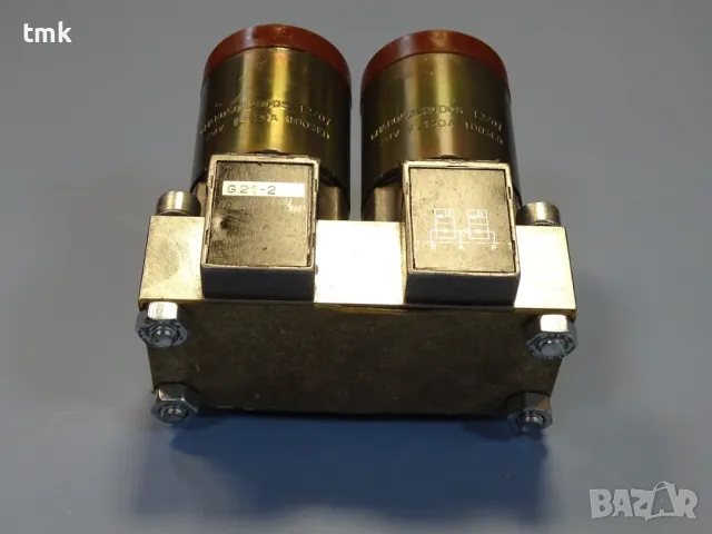 Хидравличен вентил HAWE G21-2 hydraulik directional seated valve 24VDC, снимка 6 - Резервни части за машини - 49762131