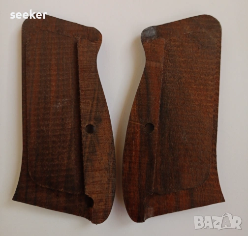 Дървени чирени за пистолет CZ 75 Compact, снимка 5 - Оборудване и аксесоари за оръжия - 53730495