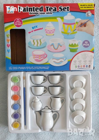 Чаен комплект за оцветяване