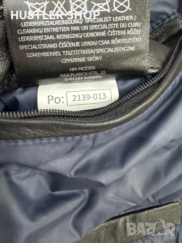 Мъжко яке от естествена кожа BUGATTI.Размер XL, снимка 10 - Якета - 52540420