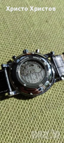 Мъжки луксозен часовник PATEK PHILIPPE The Patek Perpetual Calendar Chronograph reference 3970, снимка 15 - Мъжки - 36899292