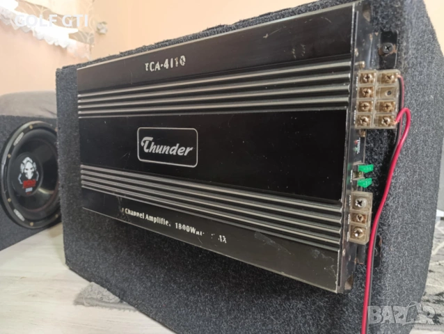 Бас 12 инча + усилвател, снимка 8 - Тонколони - 54290333