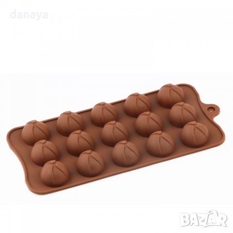 3578 Силиконова форма за бонбони и лед Топки, снимка 3 - Форми - 39774530