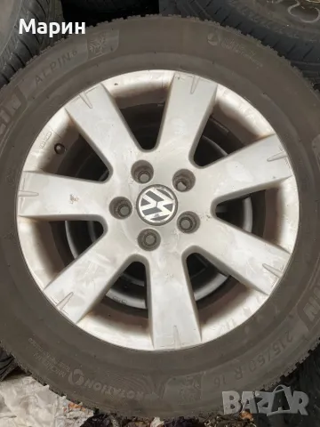 Лети джанти VAG 16 цола 5х112, снимка 2 - Гуми и джанти - 48840369