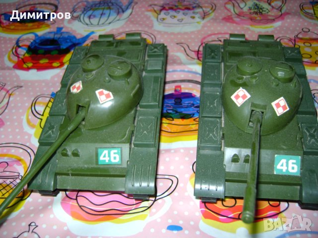 Соц стари играчки  танкове СССР, снимка 3 - Антикварни и старинни предмети - 44227884