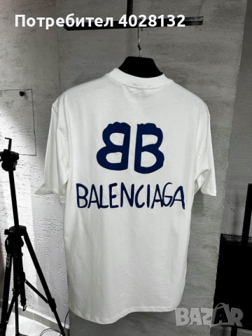 Най-висок клас мъжки тениски Balenciaga, снимка 8 - Тениски - 44736023