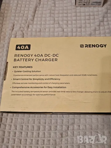 Renogy 40A DC-DC зарядно за акумулатор 12V – ново за каравани/кемпери/лодки/яхти, снимка 3 - Аксесоари и консумативи - 55792855