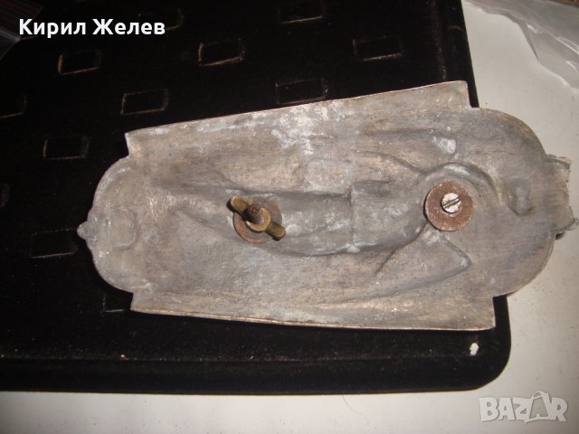 СТАР БАРОКОВ МЕТАЛЕН БАРЕЛЕФ АПЛИКАЦИЯ ОЛОВО СТИЛЕН и КРАСИВ 20887, снимка 7 - Антикварни и старинни предмети - 31696949