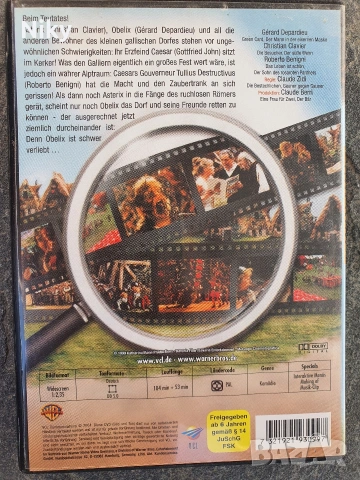 Астерик и Обеликс срещу Цезар DVD , снимка 2 - DVD филми - 54304200