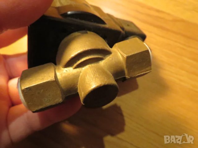 Български електромагнет вентил 1/4 захранване  24 волта право  15 вата ЗИТА -Русе., снимка 4 - Други машини и части - 49936551