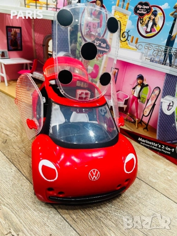 Къща+колата на калинката MIRACULOUS, снимка 5 - Кукли - 52432687