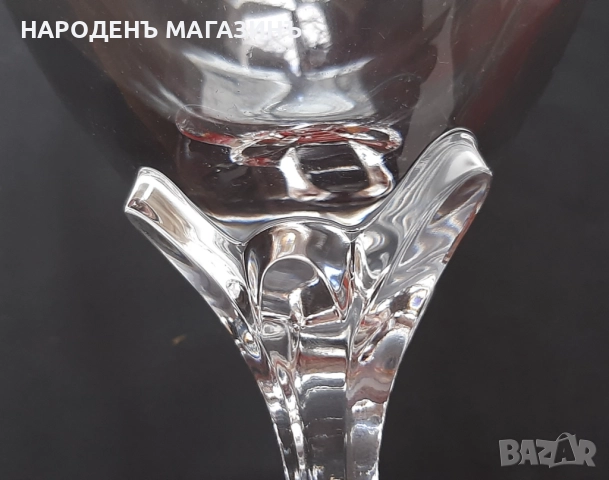NACHTMANN – Немски кристал сервиз Кристални чаши за вино 6 броя  , снимка 8 - Други ценни предмети - 52877511