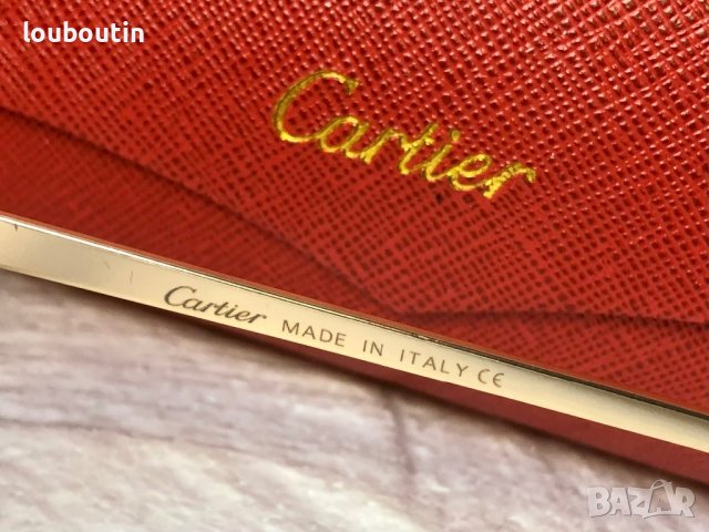 Cartier 2023 висок клас слънчеви очила Мъжки Дамски слънчеви 3 цвята, снимка 12 - Слънчеви и диоптрични очила - 40515443