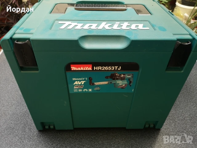 макита перфоратор с прахосмукачка hr2653tj, снимка 7 - Перфоратори - 50791795