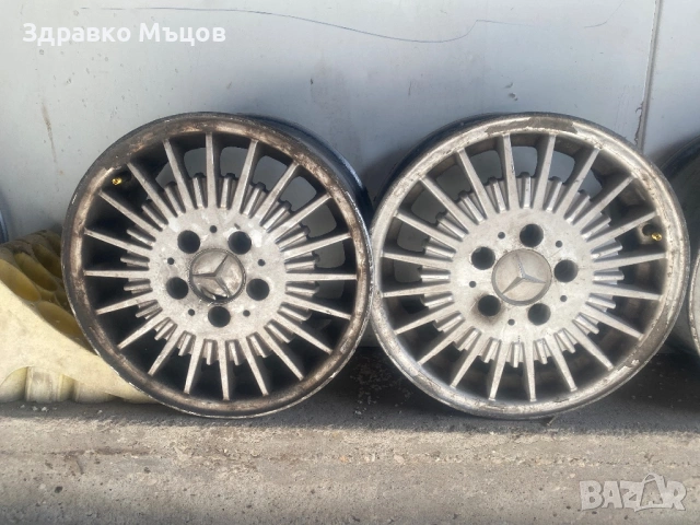 Mercedes 124 Джанти 15 Speedline, снимка 2 - Гуми и джанти - 53300809