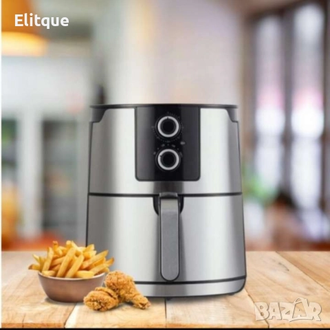 ФРИТЮРНИК С ГОРЕЩ ВЪЗДУХ /Air Fryer, снимка 3 - Друга електроника - 52852612