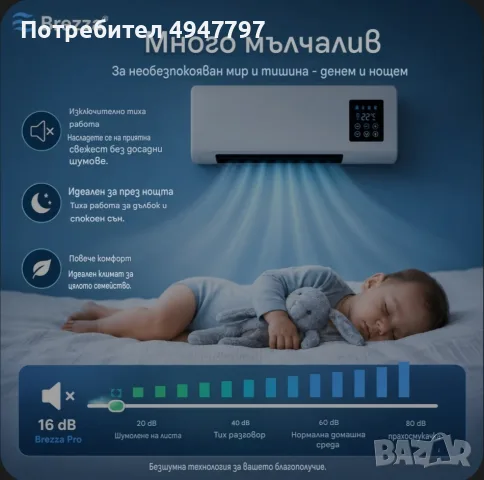 Конвектор за отопление и охлаждане , снимка 2 - Климатици - 56049741