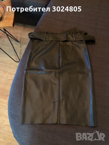 Кожена пола Zara