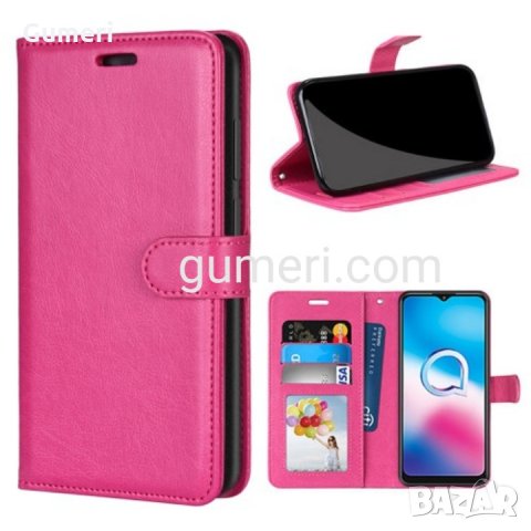 Alcatel 3x (2020) Калъф тип тефтер , снимка 7 - Калъфи, кейсове - 30459536