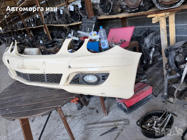 Предна броня от мерцедес W211 facelift  , снимка 2 - Части - 54291468