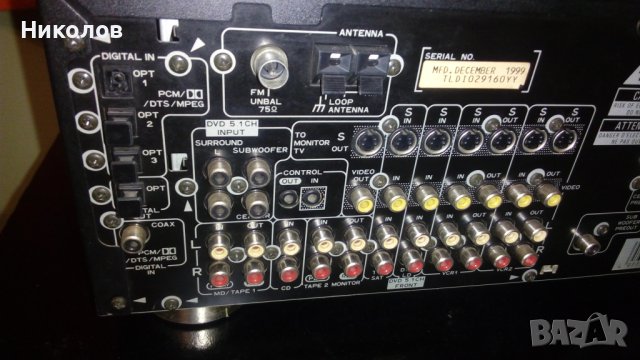 Ресийвър Pioneer VSX - 808RDS, снимка 7 - Ресийвъри, усилватели, смесителни пултове - 42879463
