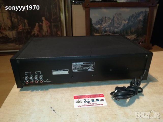 UNIVERSUM EQUALIZER GERMANY 0810211627, снимка 6 - Ресийвъри, усилватели, смесителни пултове - 34395265