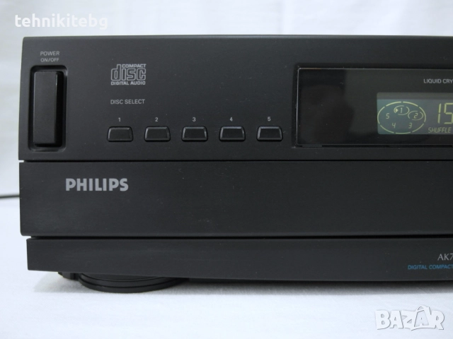 ⭐⭐⭐ PHILIPS AK730 ⭐⭐⭐ Отличен 5-дисков CD ченджър, снимка 2 - Аудиосистеми - 25468650