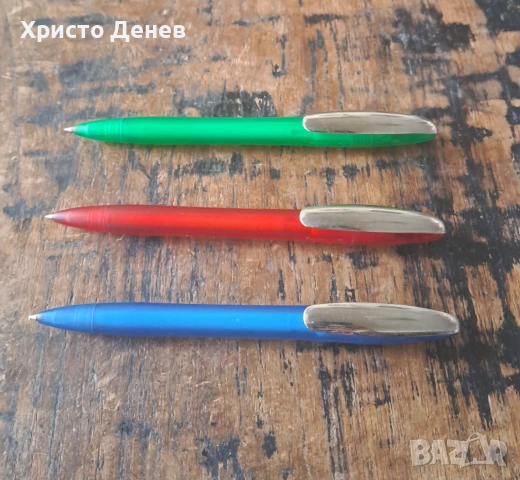 химикалка Pelikan Пеликан Германия с метален клип рядък модел , снимка 2 - Ученически пособия, канцеларски материали - 53898983