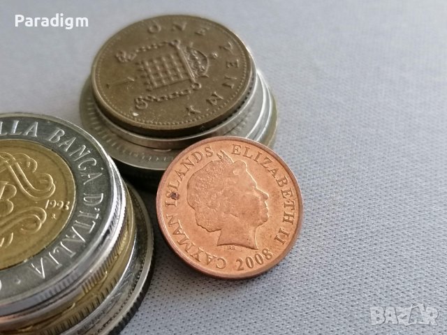 Монета - Кайманови острови - 1 цент | 2008г., снимка 2 - Нумизматика и бонистика - 38033395