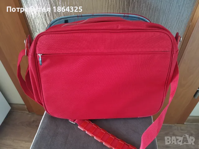 Бизнес чанта за лаптоп и документи Samsonite / Самсонайт, снимка 3 - Лаптоп аксесоари - 56066057