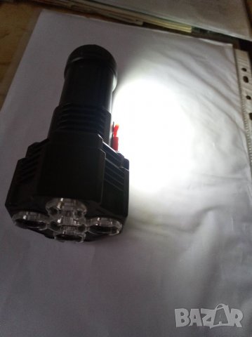 Акумулаторен 5 LED фенер , снимка 6 - Къмпинг осветление - 40189558