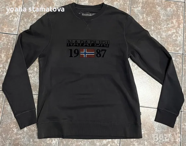 Оригинална мъжка блуза Napapijri slim fit размер L