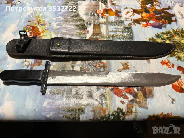 Голям касапски нож , снимка 2 - Ножове - 48523835